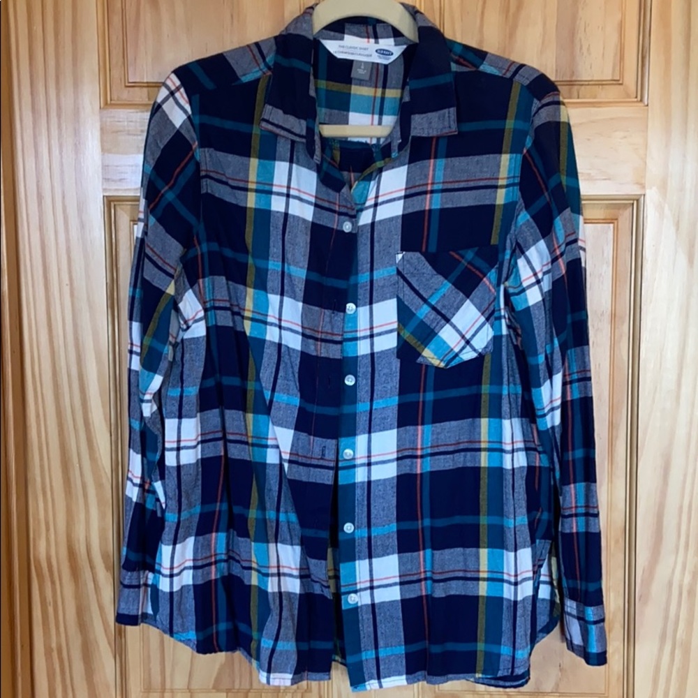 Flannel shirt.